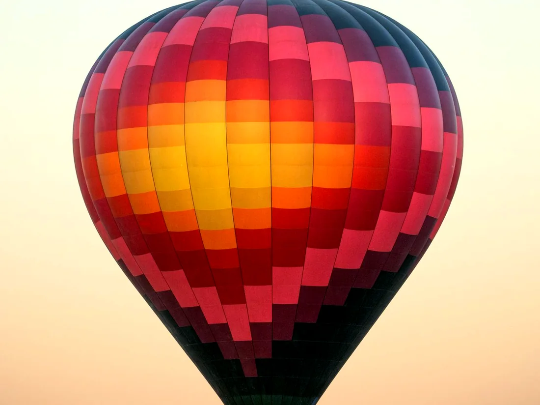 Private balloon flight at dawn over Sonoma hills